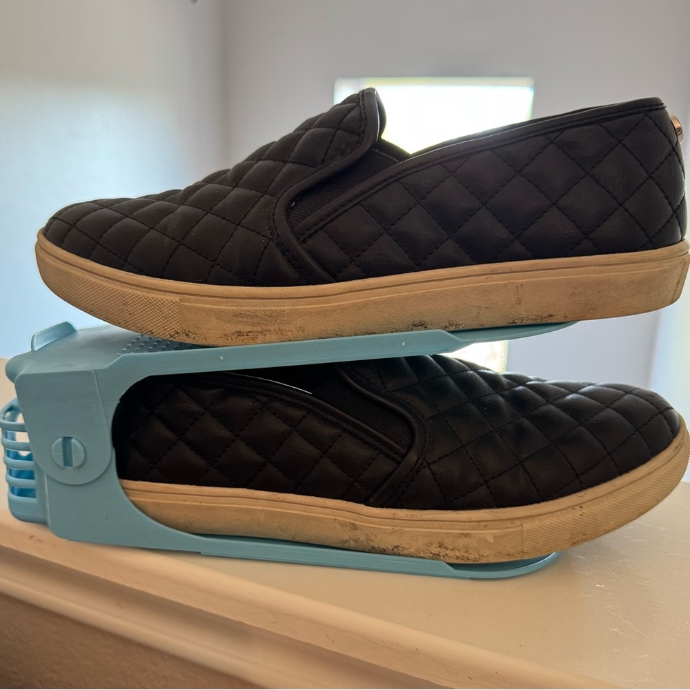 10 sets light blue shoe organizer/ space saver
